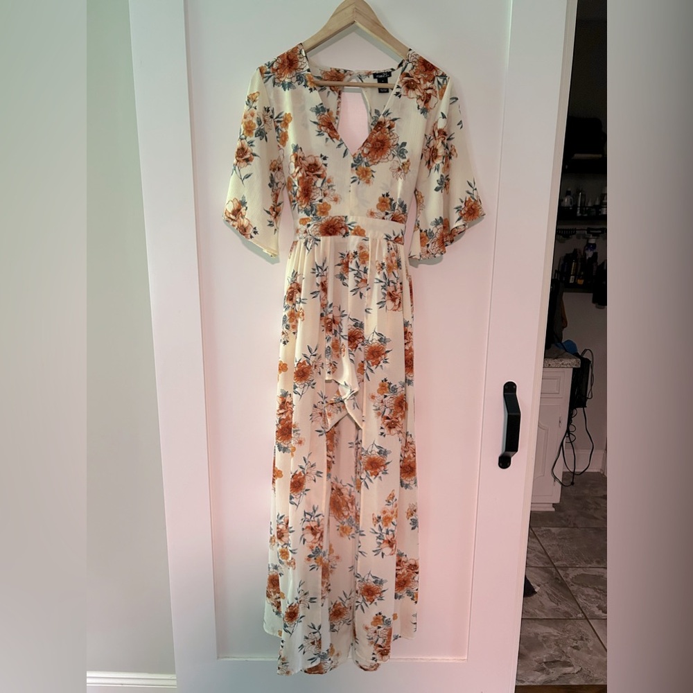 Floral Romper Dress